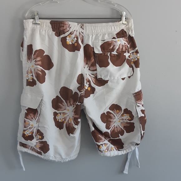 Kanu Men's Trunk Short Size M white/brown - Picture 5 of 7